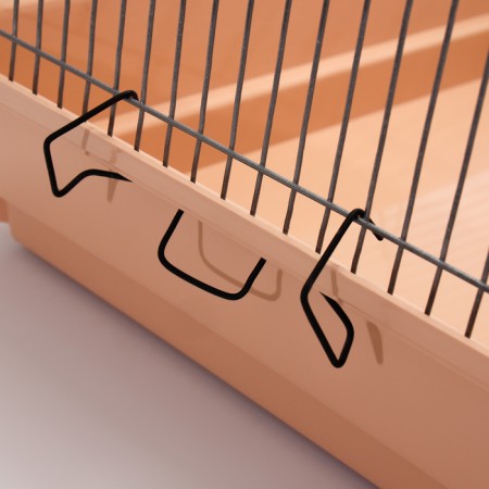 Birds Cage "Pigzon" No. 104-B, collapsible, 2 sections, 58 x 40 x 88 cm, beige-14