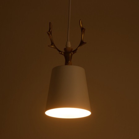 Lamp Bayerlux "Deer" 1khe27 40W White-gold 13x13x100 cm-3