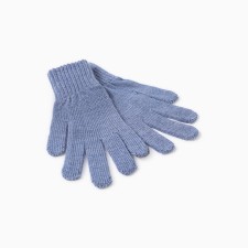 Baby gloves, blue color, river 14