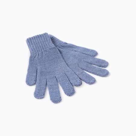 Baby gloves, blue color, river 14