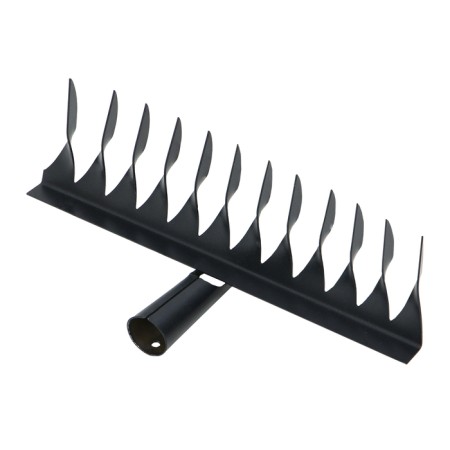Robble straight, 12 twisted teeth, tiles 30 mm, without a cuttings-1