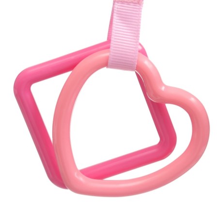 Soft “bunny” suspension, rattle, rubberker, on a crib, stroller, mum & baby-8