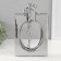 Souvenir Ceramics "Support Close" silver 5x17.5x28 cm