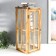 Climber tree "Lantern - large windows" brown set 2 pcs 30x13x13; 49x18.5x18.5 cm
