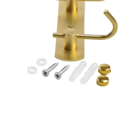 Cappio CVF001 hanger, metallic, four -rod, gold color-5