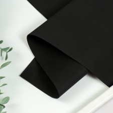 Foamiran 1 mm 60x70 cm, black