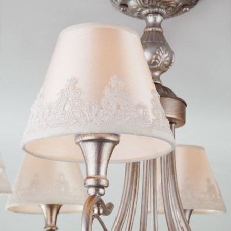 Incanto 8x40W E14 chandelier is silver-3