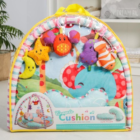 Developing rug with arcs "Elephant and Friends", 5 ele. With music, Baby me-7
