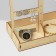 Star for jewelry "Universal", plywood, beige color