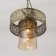 Suspended Citilux “Emir” CL467133, 24x24x34.5 cm, 1x75W, E27, brown color