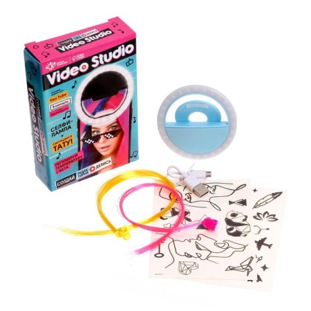Portable ring lamp for selfie-1