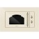 Hiberg VM 6501 YR microwave oven, built -in, 700 watts, 20 l, beige color