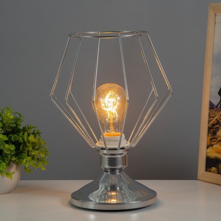 Board lamp "Silen" 1x40W E27 Chrome Risalux-1