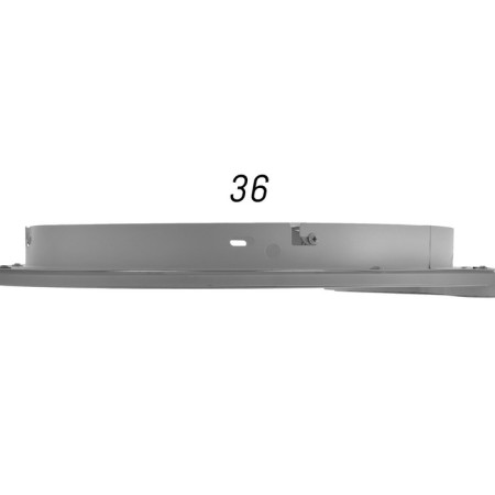 Causteen with PDU 1504/2 LED 166W 3000-6000K Dimmer white 50x50x6 cm Bayerlux-6