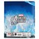 Notebook in a cage of 12 sheets, 5 types of mix, cover coated cardboard, avengers
