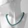 Beads "Classic" mood, ball No. 8, color bright green, l = 40 cm