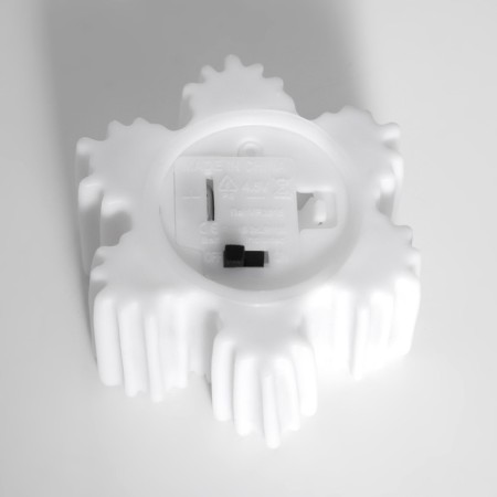 Nightmare "Snowflake" 2W LED LR44 white 6.6x6.6x4cm-5