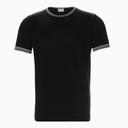 Jumper Men's Short Sleeve Minaku Regular Fit: Black Color, Rr. 52-6
