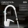 Zein Z3666 kitchen mixer, single-leaf, pour height 23 cm, ABS plastic, white