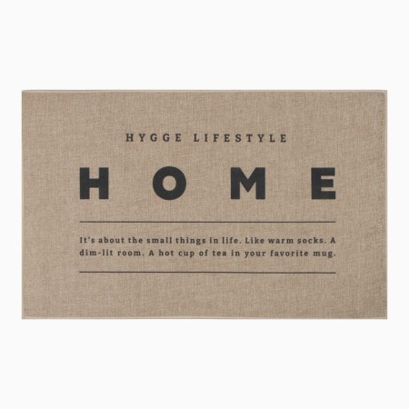 Bathroom mat Ethel "Home", 48x78 cm-1