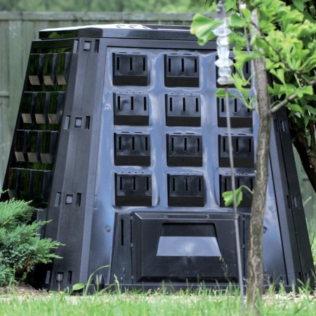 Composter Evogreen, 420 l, plastic, black-2