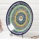 Lryagan Round Rishtan Ceramics, 41cm Mix