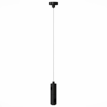 Sus with a double fixer ST LUCE. ST027.423.00. FARM, 4.5x4.5x215 cm, black color-1
