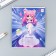Notebook in a cage 12 sheets A5, on the paper clip “September 1: anime”, covered cardboard, block No. 2, 5 types of mix