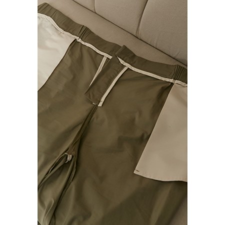 Women's pants, size 54, khaki color-5