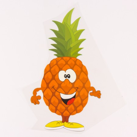 Thermalrotransfer "pineapple", set of 10 pcs.