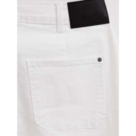 Jeans of trouser cut female Conte Elegant, size L, color White-8