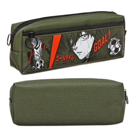 Penal soft 2 compartments, 40x195x75, for a boy, khaki, colorio "Sport"