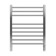 Terminus heated towel rail "Yenisei" P9, 500x700 mm, Sensor Quick Touch, Chrome