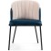 Shylim Metal/velor stool/velor, black/blue 54x60x76 cm