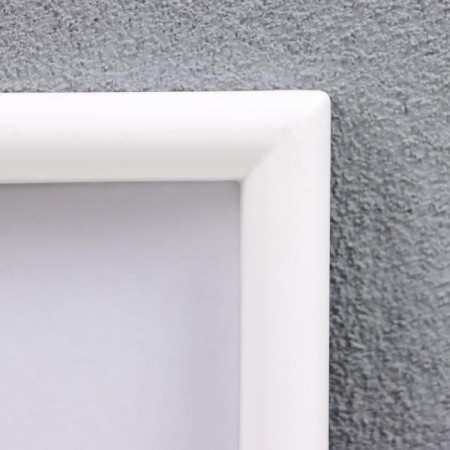 Photo frame plastic L-4 20x25 cm white (plastic screen)-2