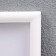 Photo frame plastic L-4 20x25 cm white (plastic screen)