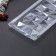 Form for chocolate and sweets "Squares", 18 × 8 cm, transparent color