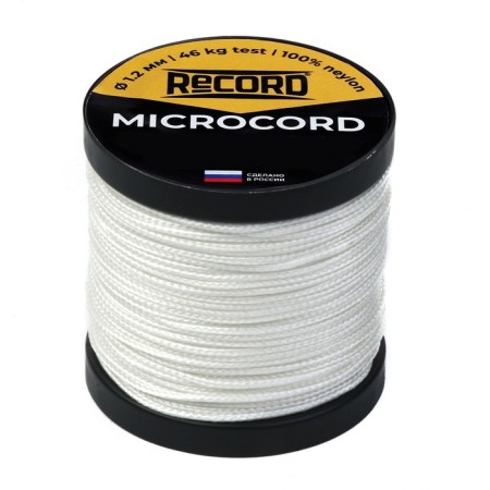 Microord "Master K." nylon, white, D - 1.2 mm, 30 m-1