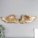 Souvenir Polystone wall decor "Golden Wings" set 2 pcs wing size 18x41x6 cm