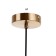 Lamp Bayerlux 1758/1GD E14 40W black and gold 20x20x24 cm