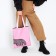 The designer-chop “Designer”, without lightning, without lining, pink color