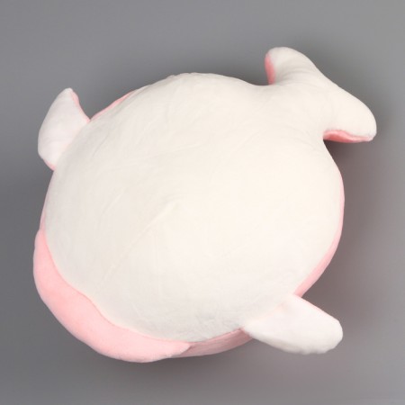 Soft toy "dolphin", 19 cm, pink color-6