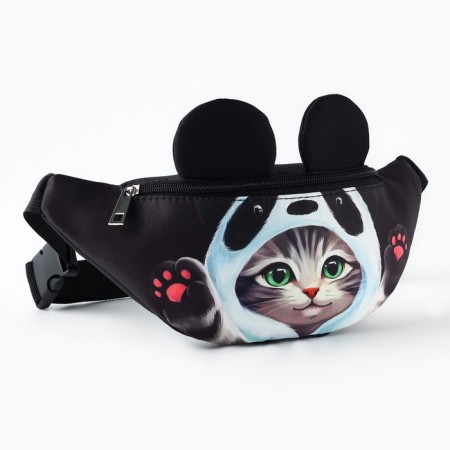 Barry Bag for a girl "cat in a hat", 31x13x10 cm-1