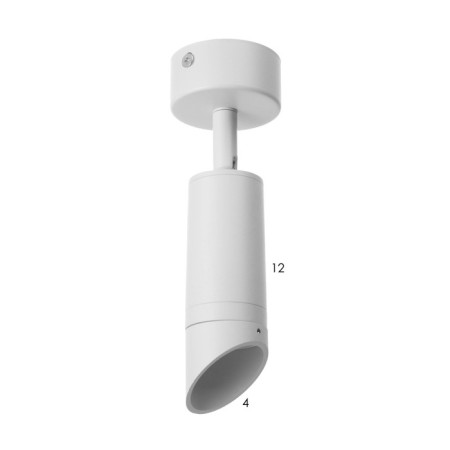 Spot "Palmi" LED 7W 4000k white 6x6x19 cm-4