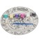 Set for creativity plate for painting "Enchantimals" 17.5 cm, 6 acr.kr, brush
