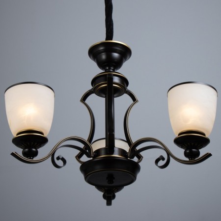 Aruna chandelier 3x40W E27 Black 62x62x46 cm Bayerlux-2