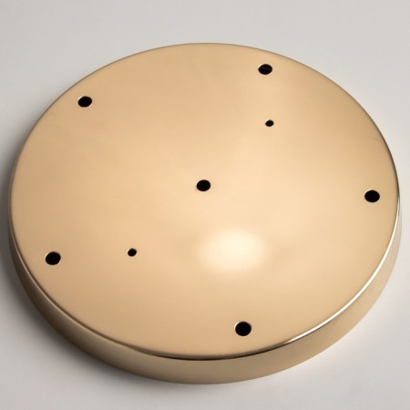 The base for the lamp "Circle-5" gold is 29.5x29.5x2.5cm-1