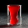 Glass glass with double walls Magistro "Male Figure", 200 ml