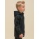 Children's sweatshirt, height 110 cm, black color