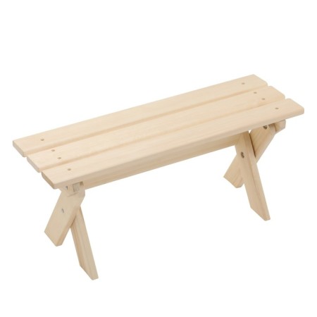 Wooden -folding storage shop "Dobroparov" 100x33x45 cm, for a bath, load up to 100 kg-1
